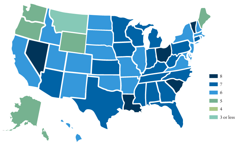 Entrepreneurship in Montana 2 Figure 2. Average number of employees at new firms. Source: 2017 Kauffman Index of Growth Entrepreneurship.